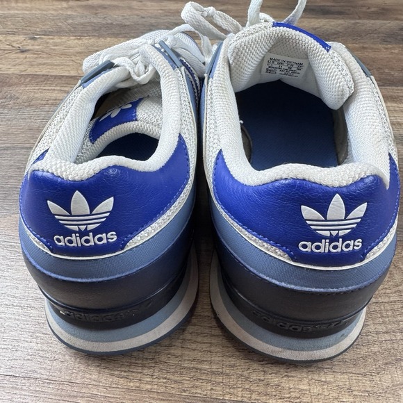 Vtg ADIDAS ZXZ 456 Navy White Blue Originals Y2K Streetwear Preppy Classic main image 6
